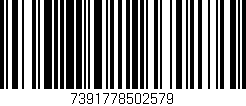 Código de barras (EAN, GTIN, SKU, ISBN): '7391778502579'
