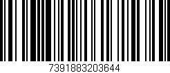 Código de barras (EAN, GTIN, SKU, ISBN): '7391883203644'