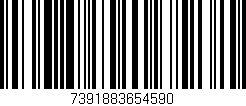 Código de barras (EAN, GTIN, SKU, ISBN): '7391883654590'