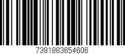 Código de barras (EAN, GTIN, SKU, ISBN): '7391883654606'