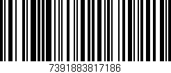 Código de barras (EAN, GTIN, SKU, ISBN): '7391883817186'