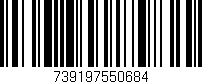 Código de barras (EAN, GTIN, SKU, ISBN): '739197550684'