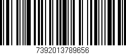 Código de barras (EAN, GTIN, SKU, ISBN): '7392013789656'