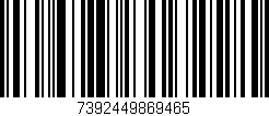 Código de barras (EAN, GTIN, SKU, ISBN): '7392449869465'