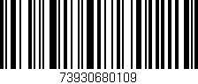 Código de barras (EAN, GTIN, SKU, ISBN): '73930680109'