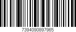 Código de barras (EAN, GTIN, SKU, ISBN): '7394090897965'