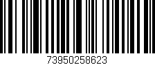 Código de barras (EAN, GTIN, SKU, ISBN): '73950258623'