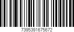 Código de barras (EAN, GTIN, SKU, ISBN): '7395391675672'