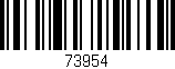 Código de barras (EAN, GTIN, SKU, ISBN): '73954'