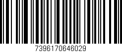 Código de barras (EAN, GTIN, SKU, ISBN): '7396170646029'
