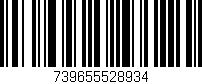 Código de barras (EAN, GTIN, SKU, ISBN): '739655528934'