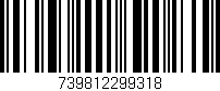 Código de barras (EAN, GTIN, SKU, ISBN): '739812299318'