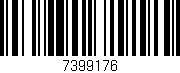 Código de barras (EAN, GTIN, SKU, ISBN): '7399176'