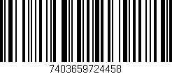 Código de barras (EAN, GTIN, SKU, ISBN): '7403659724458'