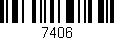 Código de barras (EAN, GTIN, SKU, ISBN): '7406'