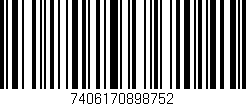 Código de barras (EAN, GTIN, SKU, ISBN): '7406170898752'