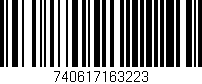 Código de barras (EAN, GTIN, SKU, ISBN): '740617163223'