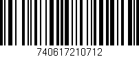 Código de barras (EAN, GTIN, SKU, ISBN): '740617210712'