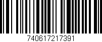 Código de barras (EAN, GTIN, SKU, ISBN): '740617217391'