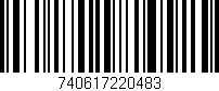 Código de barras (EAN, GTIN, SKU, ISBN): '740617220483'