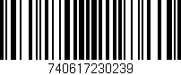 Código de barras (EAN, GTIN, SKU, ISBN): '740617230239'