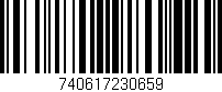 Código de barras (EAN, GTIN, SKU, ISBN): '740617230659'