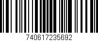 Código de barras (EAN, GTIN, SKU, ISBN): '740617235692'