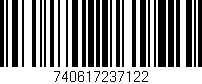 Código de barras (EAN, GTIN, SKU, ISBN): '740617237122'