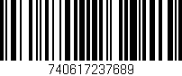 Código de barras (EAN, GTIN, SKU, ISBN): '740617237689'