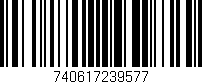 Código de barras (EAN, GTIN, SKU, ISBN): '740617239577'
