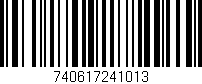 Código de barras (EAN, GTIN, SKU, ISBN): '740617241013'