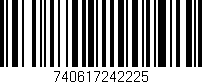 Código de barras (EAN, GTIN, SKU, ISBN): '740617242225'