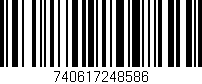 Código de barras (EAN, GTIN, SKU, ISBN): '740617248586'