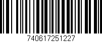 Código de barras (EAN, GTIN, SKU, ISBN): '740617251227'