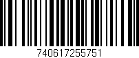 Código de barras (EAN, GTIN, SKU, ISBN): '740617255751'