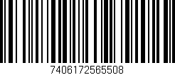 Código de barras (EAN, GTIN, SKU, ISBN): '7406172565508'