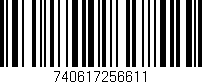 Código de barras (EAN, GTIN, SKU, ISBN): '740617256611'