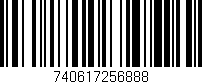 Código de barras (EAN, GTIN, SKU, ISBN): '740617256888'