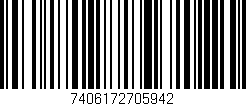 Código de barras (EAN, GTIN, SKU, ISBN): '7406172705942'