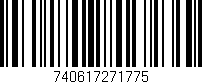 Código de barras (EAN, GTIN, SKU, ISBN): '740617271775'