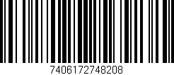 Código de barras (EAN, GTIN, SKU, ISBN): '7406172748208'