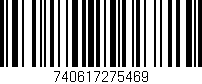 Código de barras (EAN, GTIN, SKU, ISBN): '740617275469'