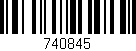 Código de barras (EAN, GTIN, SKU, ISBN): '740845'