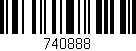 Código de barras (EAN, GTIN, SKU, ISBN): '740888'