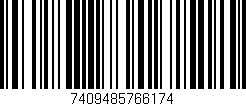Código de barras (EAN, GTIN, SKU, ISBN): '7409485766174'