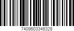 Código de barras (EAN, GTIN, SKU, ISBN): '7409603348329'