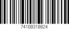 Código de barras (EAN, GTIN, SKU, ISBN): '74108318824'