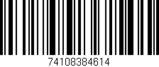 Código de barras (EAN, GTIN, SKU, ISBN): '74108384614'