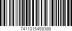 Código de barras (EAN, GTIN, SKU, ISBN): '7411015459388'