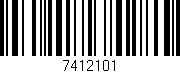 Código de barras (EAN, GTIN, SKU, ISBN): '7412101'